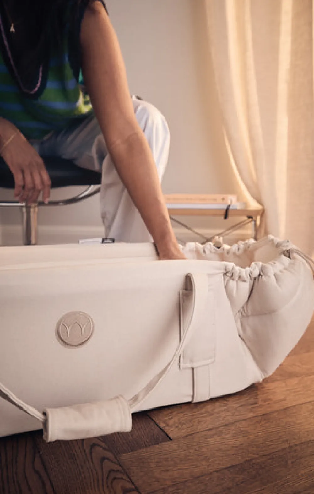 Najell SleepCarrier X inkl. waterproof bedding - Oat beige- Lifte