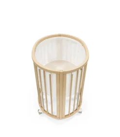 Stokke® Sleepi V3 Mesh Sengerand til Mini - hvid-Børn Sengerande