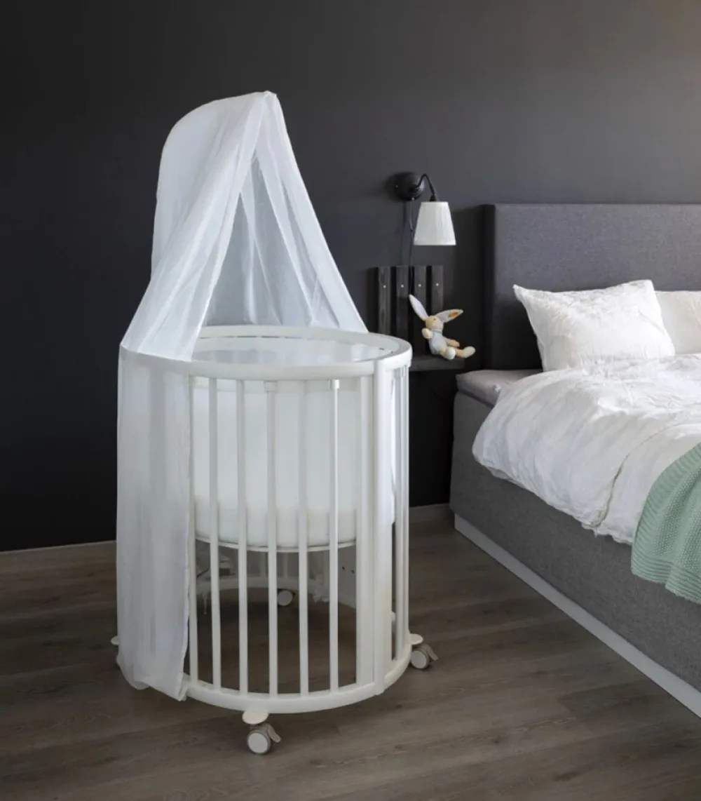 Stokke® Sleepi V3 Mini - hvid-Børn Tremmesenge|Vugger