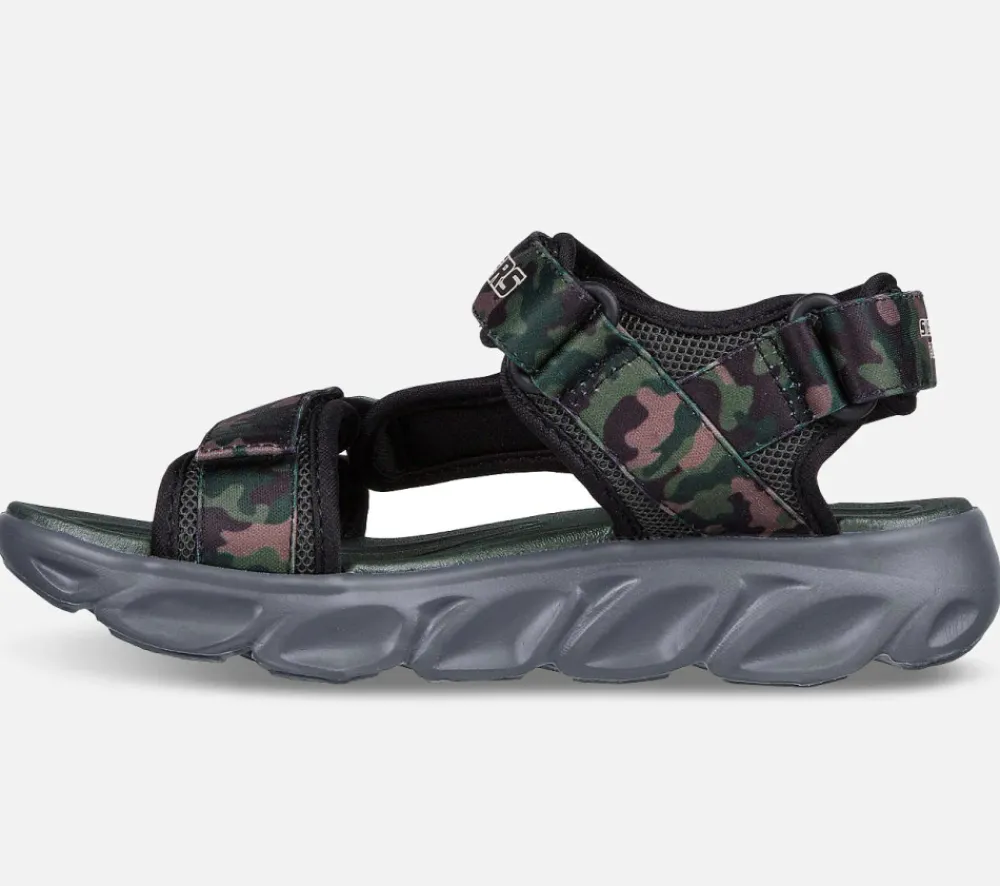 SKECHERS S-Lights Hypno-Splash - Sun Breaks - Black Olive- Sandaler Med Blink|Sandaler Med Åben Tå