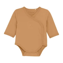 Fixoni Slå-om Body Langærmet - Doe- Bodystocking M. Skrålukning|Præmatur Tøj