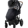 Britax Römer SMILE III  klapvogns regnslag black + clear EVA- Regnslag & Myggenet
