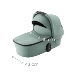 Britax Römer SMILE 5Z Carrycot - space black- Liggedele Til Kombivogne