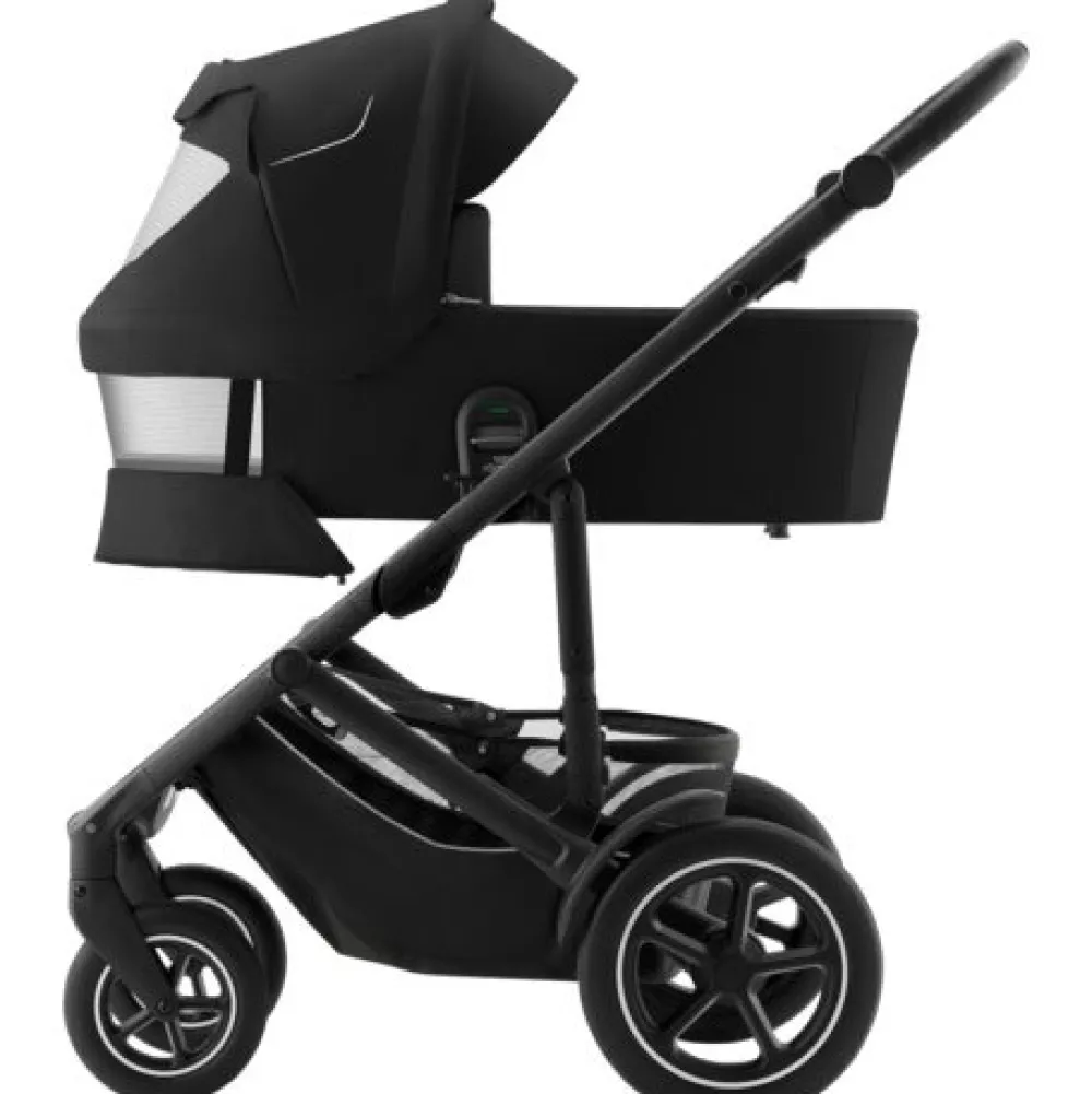 Britax Römer SMILE 5Z inkl. liggedel - space black- Kombivogne Med Ergonomiske Sæder