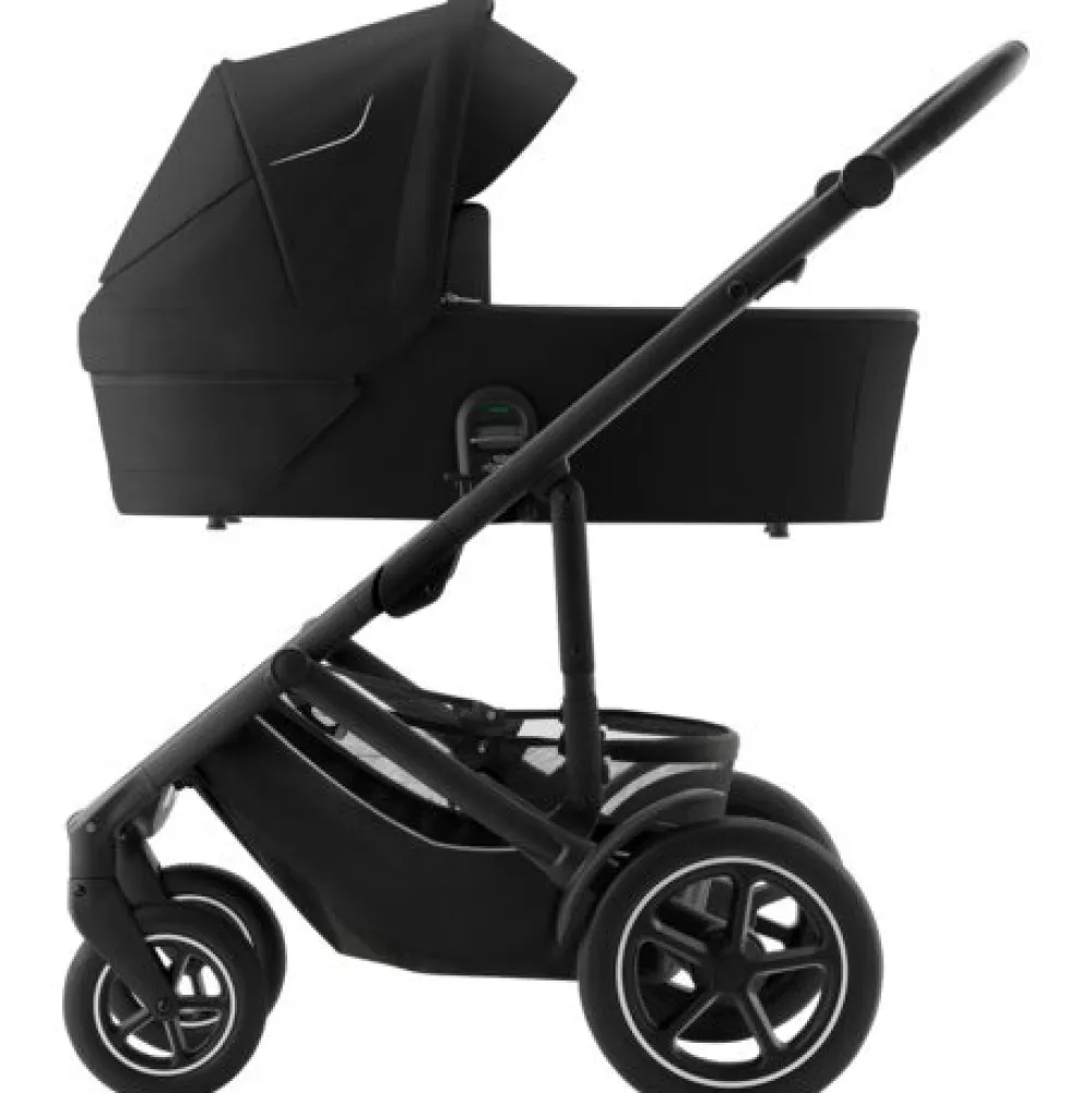 Britax Römer Smile 5Z inkl. liggedel og Baby-Safe Core autostol - space black- Kombivognspakker|Vognpakker