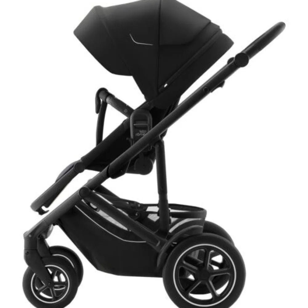 Britax Römer Smile 5Z inkl. liggedel og Baby-Safe Core autostol - space black- Kombivognspakker|Vognpakker