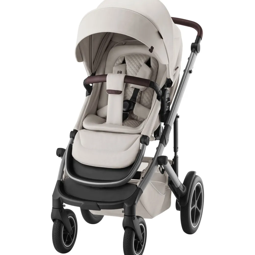 Britax Römer Smile 5Z lux - soft taupe- Klapvogne Med Flade Sæder