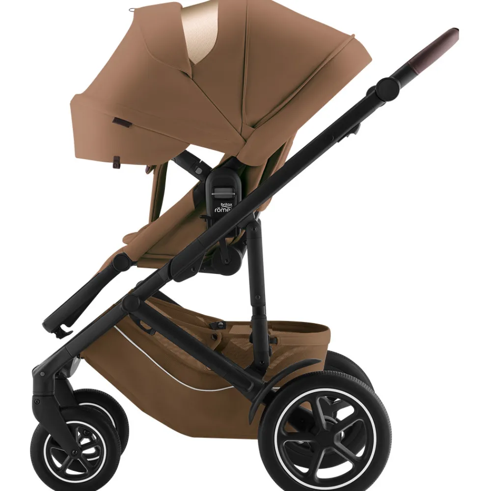 Britax Römer Smile 5Z lux - Warm caramel- Klapvogne Med Flade Sæder