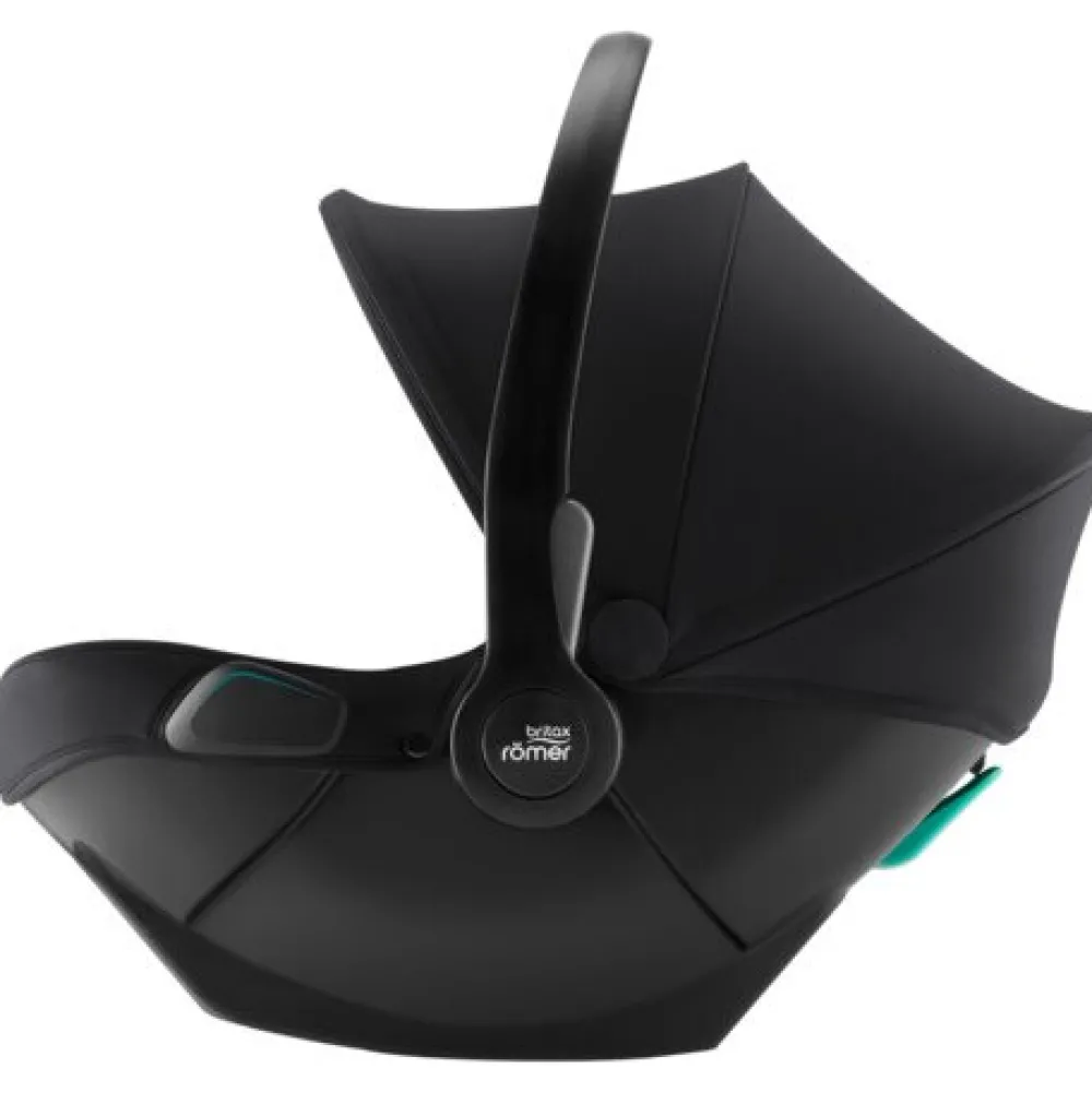 Britax Römer Smile 5Z lux inkl. liggedel og Baby-Safe Core autostol - warm caramel/space black- Kombivognspakker