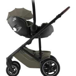 Britax Römer Smile 5Z lux kombivogn inkl. autostol - urban olive- Kombivogne Med Ergonomiske Sæder