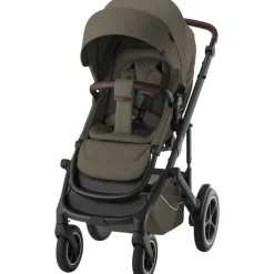 Britax Römer Smile 5Z lux kombivogn inkl. autostol - urban olive- Kombivogne Med Ergonomiske Sæder