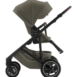 Britax Römer Smile 5Z lux kombivogn inkl. autostol - urban olive- Kombivogne Med Ergonomiske Sæder