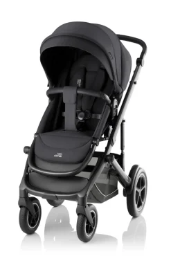 Britax Römer Smile 5Z style - Carbon black- Klapvogne Med Flade Sæder