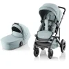 Britax Römer SMILE 5Z Style inkl. liggedel - Harbor blue- Kombivogne Med Flade Sæder|Vognpakker
