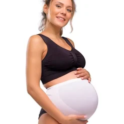 Carriwell Sømløs Graviditetsstøttebånd - Hvid- Accessories