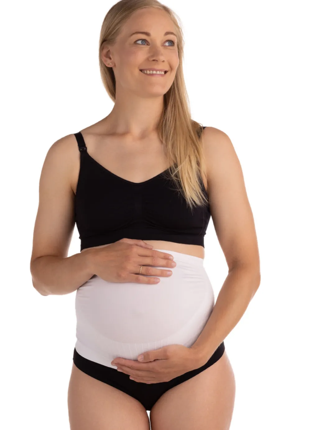 Carriwell Sømløs Graviditetsstøttebånd - Hvid- Accessories