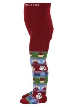 Melton Snemand strømpebukser - Sundried Tomato- Strømpebukser