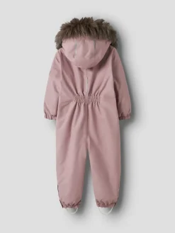 NAME IT Snow 10 Glitter Flyverdragt - WOODROSE- Flyverdragter