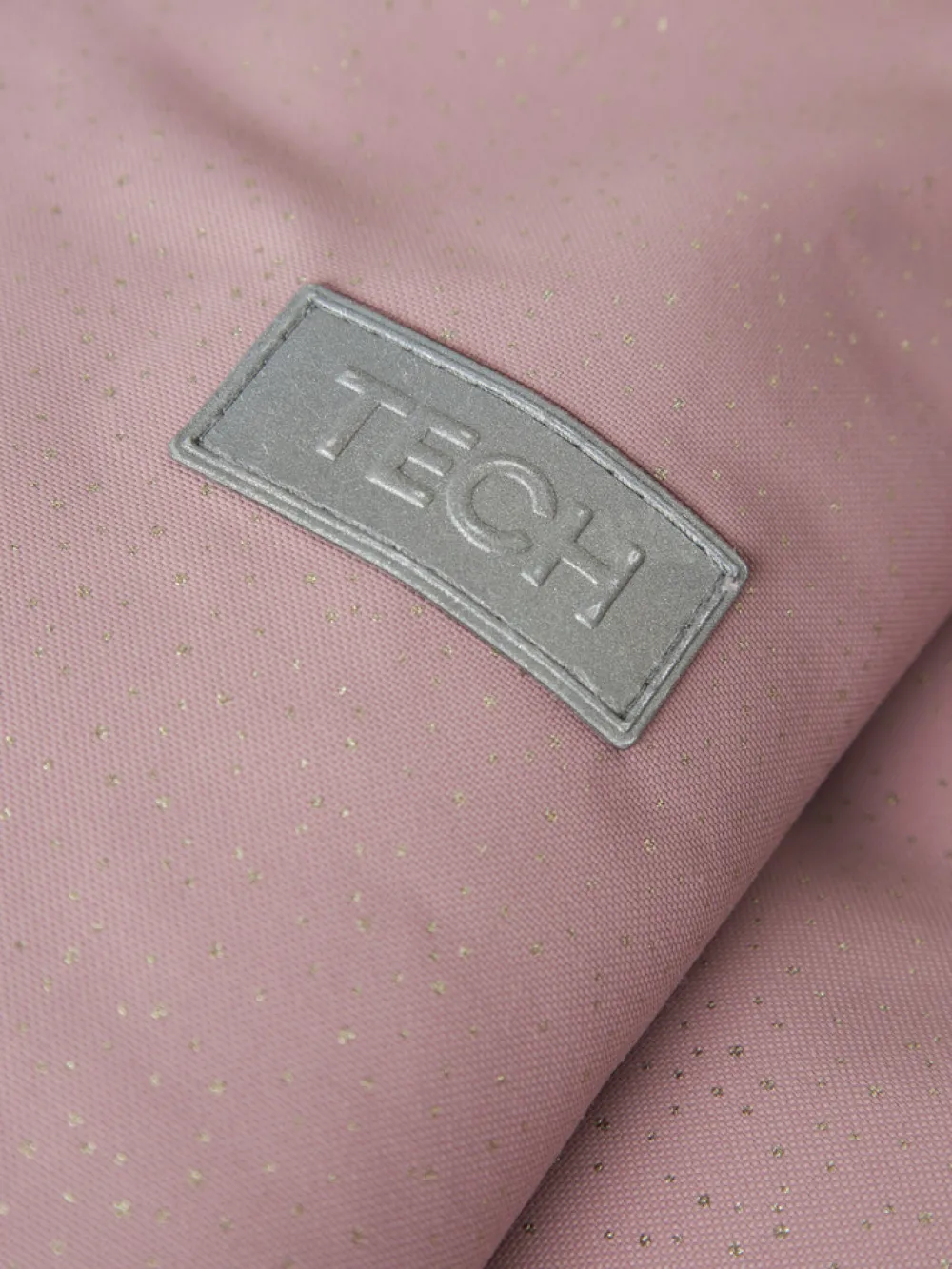 NAME IT Snow 10 Glitter Flyverdragt - WOODROSE- Flyverdragter