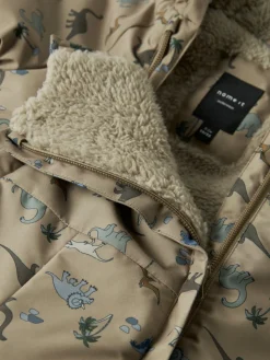 NAME IT Snow05 Flyverdragt - Silver Mink- Køredragter|Flyverdragter