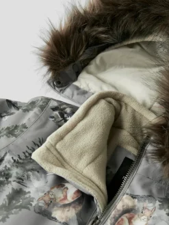 NAME IT Snow10 Flyverdragt - Ultimate Grey- Flyverdragter