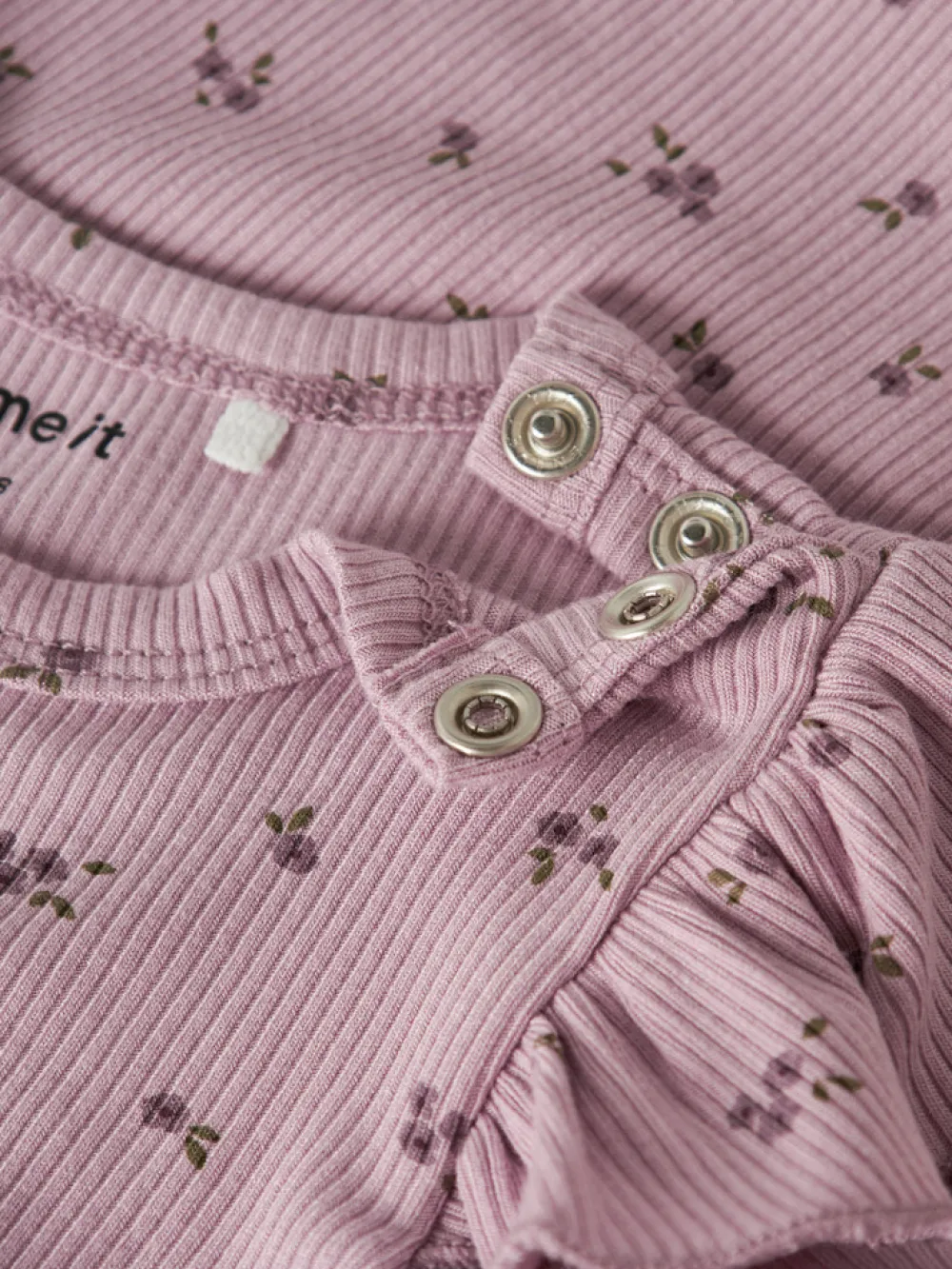 NAME IT Soho Langærmet Body - Keepsake Lilac- Bodystocking Langærmet