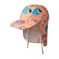 Småfolk Solhat UV50 - L - Papaya- Badetilbehør