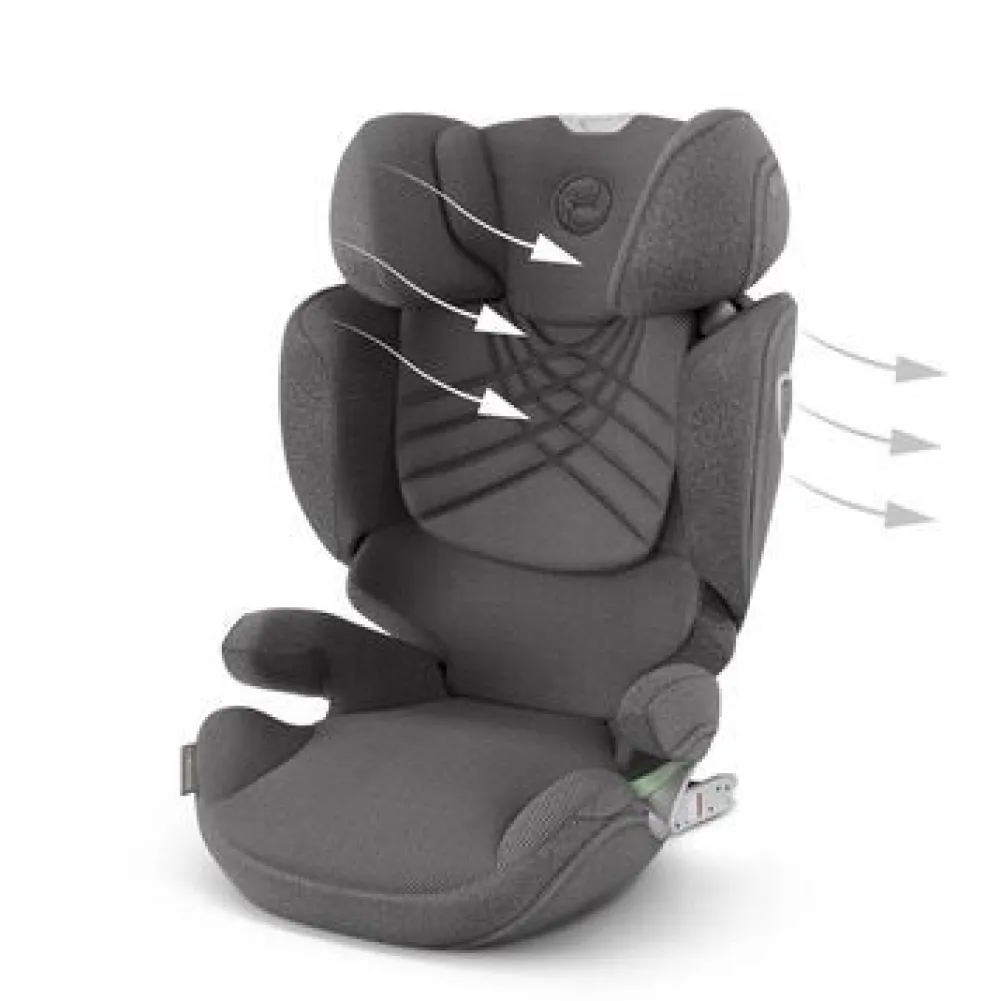 Cybex Solution T i-fix - sepia black- Autostole 100-150 Cm (4-12 År)