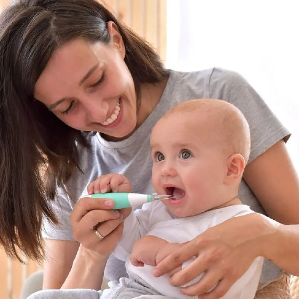 Nuvita Sonic Clean&Care Elektrisk tandbørste- Plejeartikler Til Baby