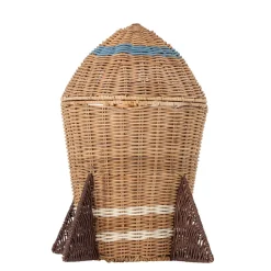 Bloomingvillemini Space Kurv m/låg, Natur, Rattan-Børn Kurve