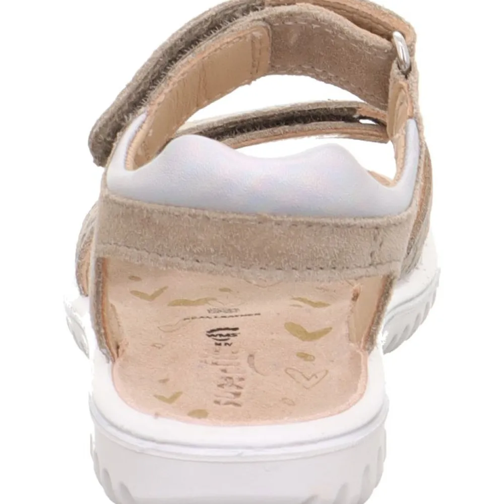 Superfit SPARKLE - BEIGE- Sandaler Med Åben Tå