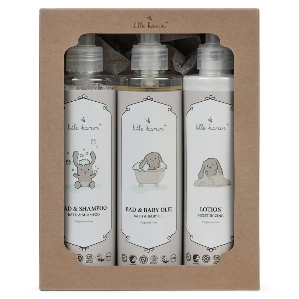 Lille Kanin Spasæt - Gaveæske- Hudpleje Og Shampoo