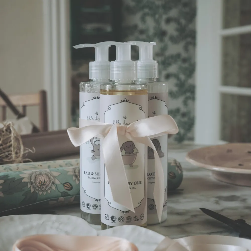 Lille Kanin Spasæt - Gaveæske- Hudpleje Og Shampoo