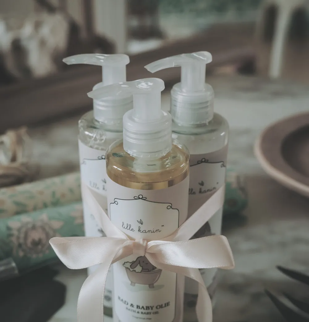 Lille Kanin Spasæt - Gaveæske- Hudpleje Og Shampoo