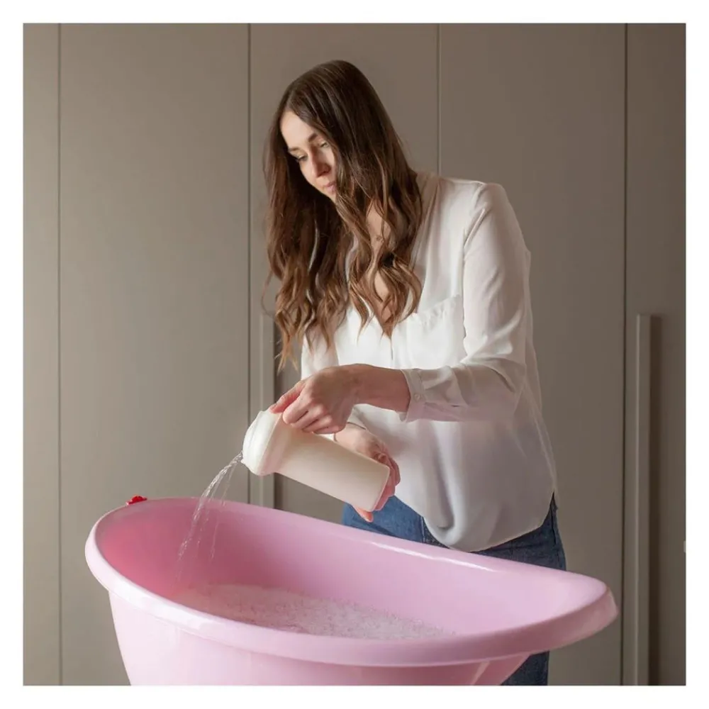 OKBaby Splash brusehoved, hvid- Tilbehør Til Bad & Pleje