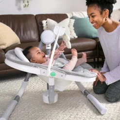 Ingenuity Spruce bærbar baby-vippestol-Børn Skråstole