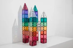 CONNETIX Square Pack - magnetsæt 40 dele - pastel- Magnetlegesæt