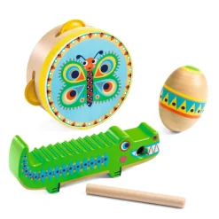 Djeco Sæt af instrumenter, 3 stk.- Musiklegetøj