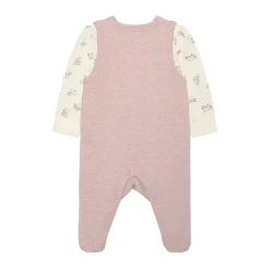 BeKids Sæt m. Body Langærmet+Overall - 6051- Bodysæt|Heldragter M. Fod