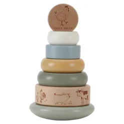 Little Dutch Stabelringe - Little Farm- Stabelklodser