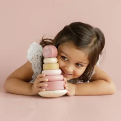 Little Dutch Stabelringe - Little Farm- Stabelklodser