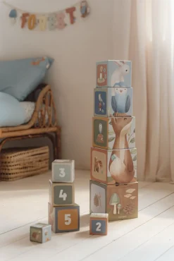 Little Dutch Stabeltårn Pap - Forest Friends- Aktivitetslegetøj