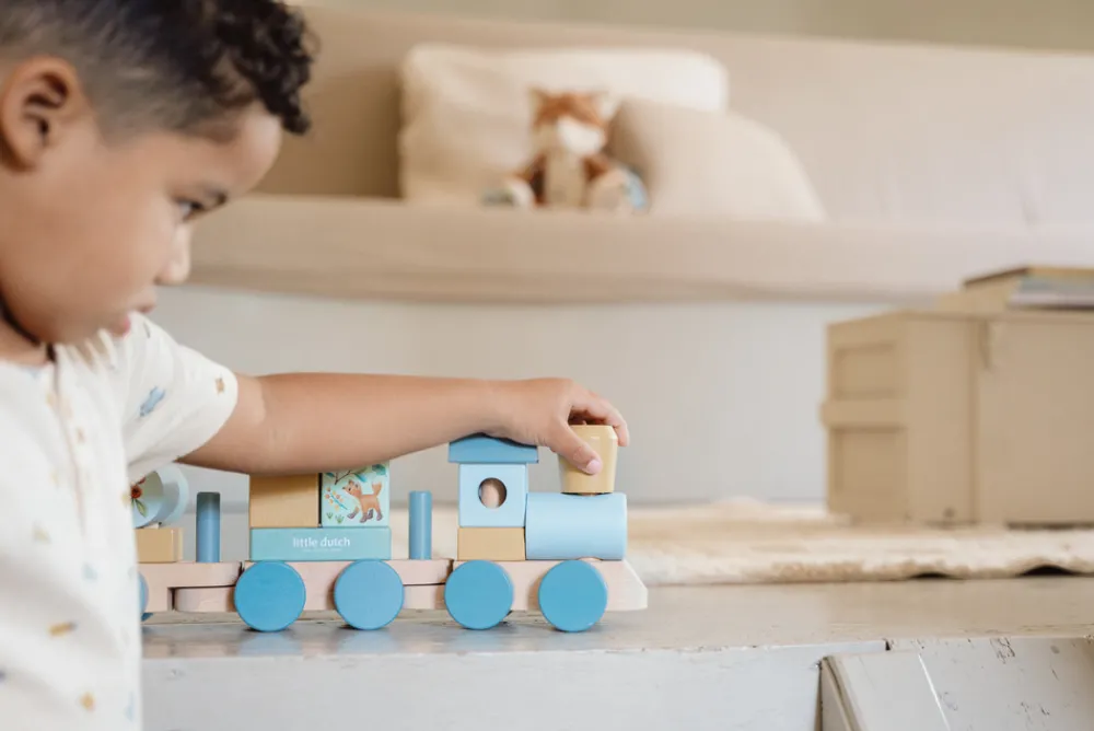 Little Dutch Stabletog - Forest Friends- Togbaner & Tog|Trælegetøj