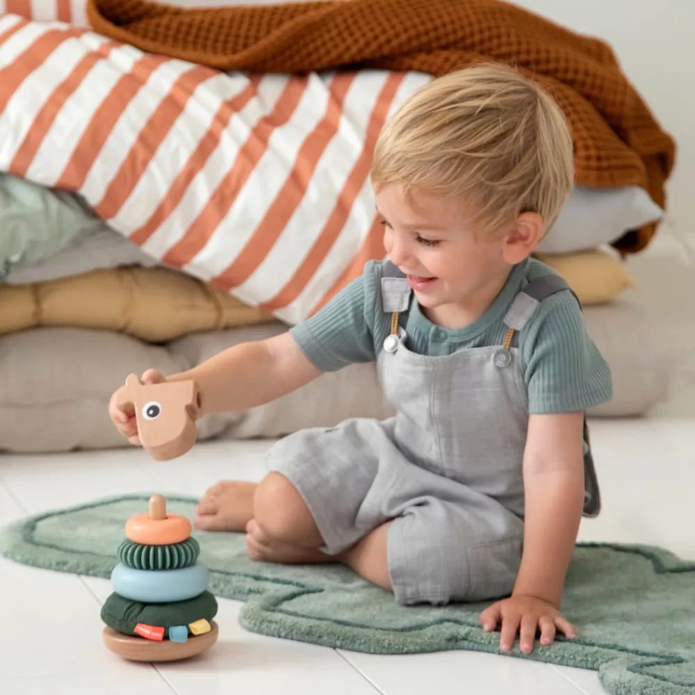 Done By Deer Stabletårn Raffi Farve mix- Stabelklodser