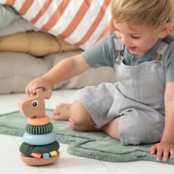 Done By Deer Stabletårn Raffi Farve mix- Stabelklodser