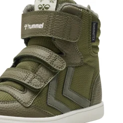 hummel Stadil super poly tex støvle jr - DARK OLIVE- Vinterstøvler