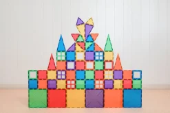 CONNETIX Starter Pack - magnetsæt 60 dele - rainbow- Magnetlegesæt