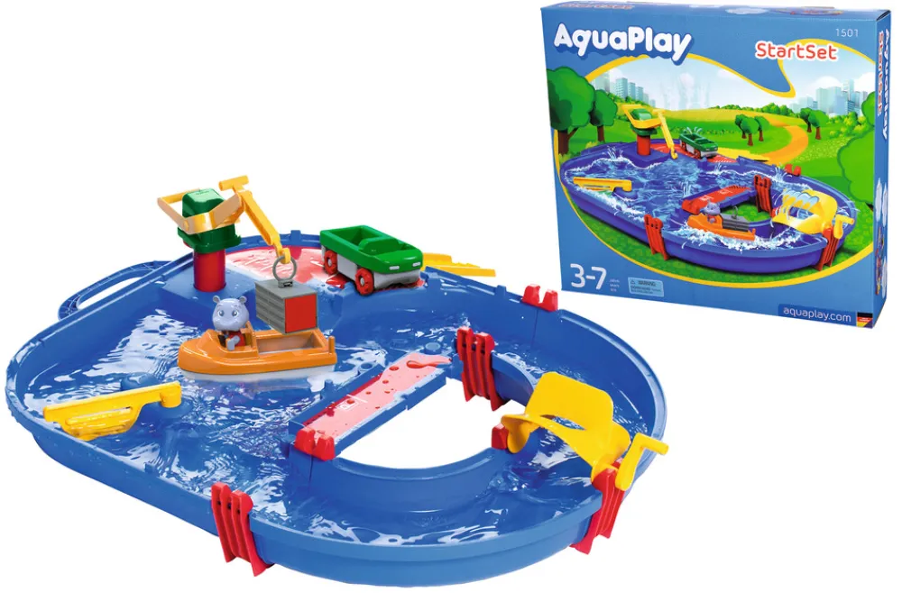 Aquaplay Startsæt 21 Dele- Vandlegetøj