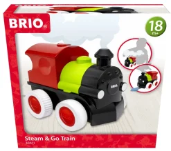 Brio Steam & Go Tog- Togbaner & Tog