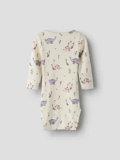NAME IT Stella Langærmet Body - Baby'S Breath- Bodystocking Langærmet